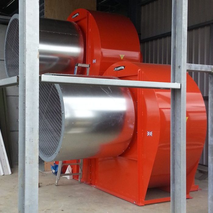 Typhoon Centrifugal Crop Drying Fans