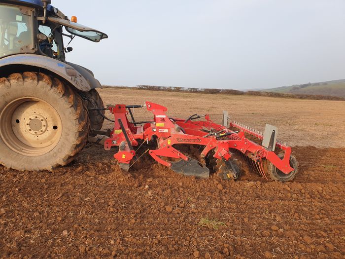 Aries discs and tool bar