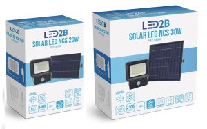 Solar Powered LED Flood Lights