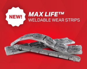 Max Life Weldable Wear Strips