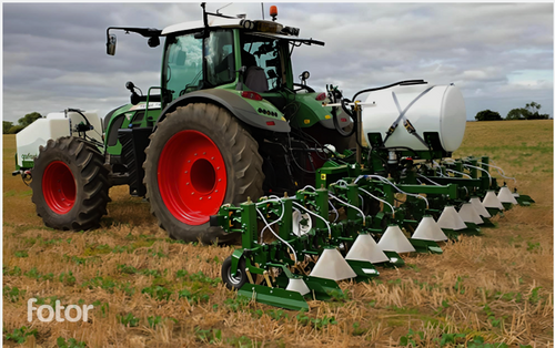 Garford Robocrop Guided Inter-row Hooded Sprayer