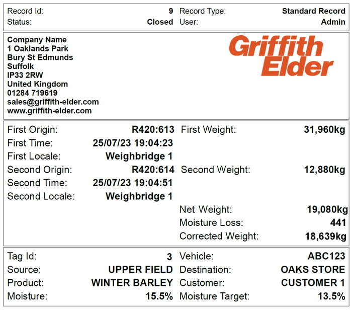 Weighbus Agri Software