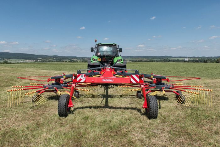 Two rotors rake SP-852H