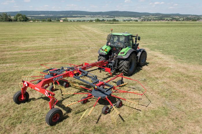 Two rotors rake SP-852H