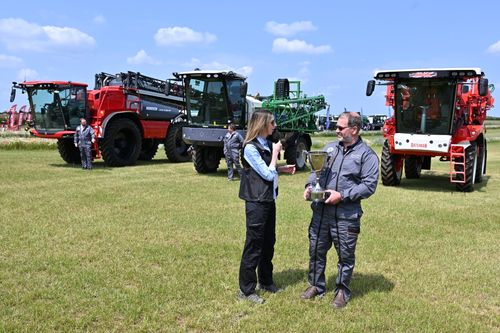 Excellence in spraying recognised at Cereals 2025