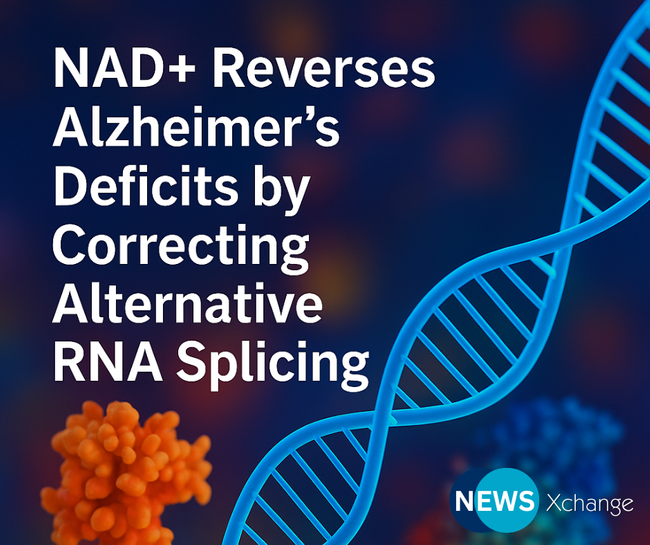 Targeting alternative RNA-splicing via NAD⁺ in Alzheimer’s disease