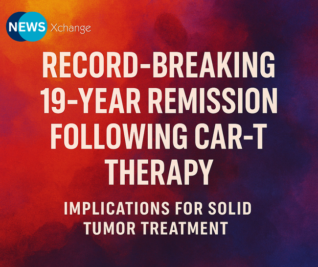 Record-Breaking 19-Year Remission Following CAR-T Therapy: Implications for Solid Tumor Treatment