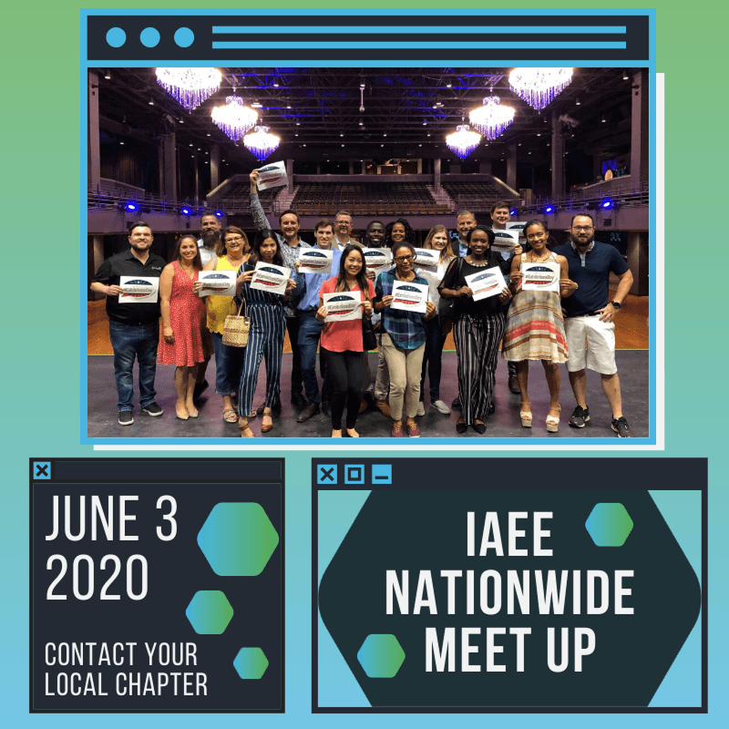 June 3, 2020 IAEE Nationwide Young Professional Meetup