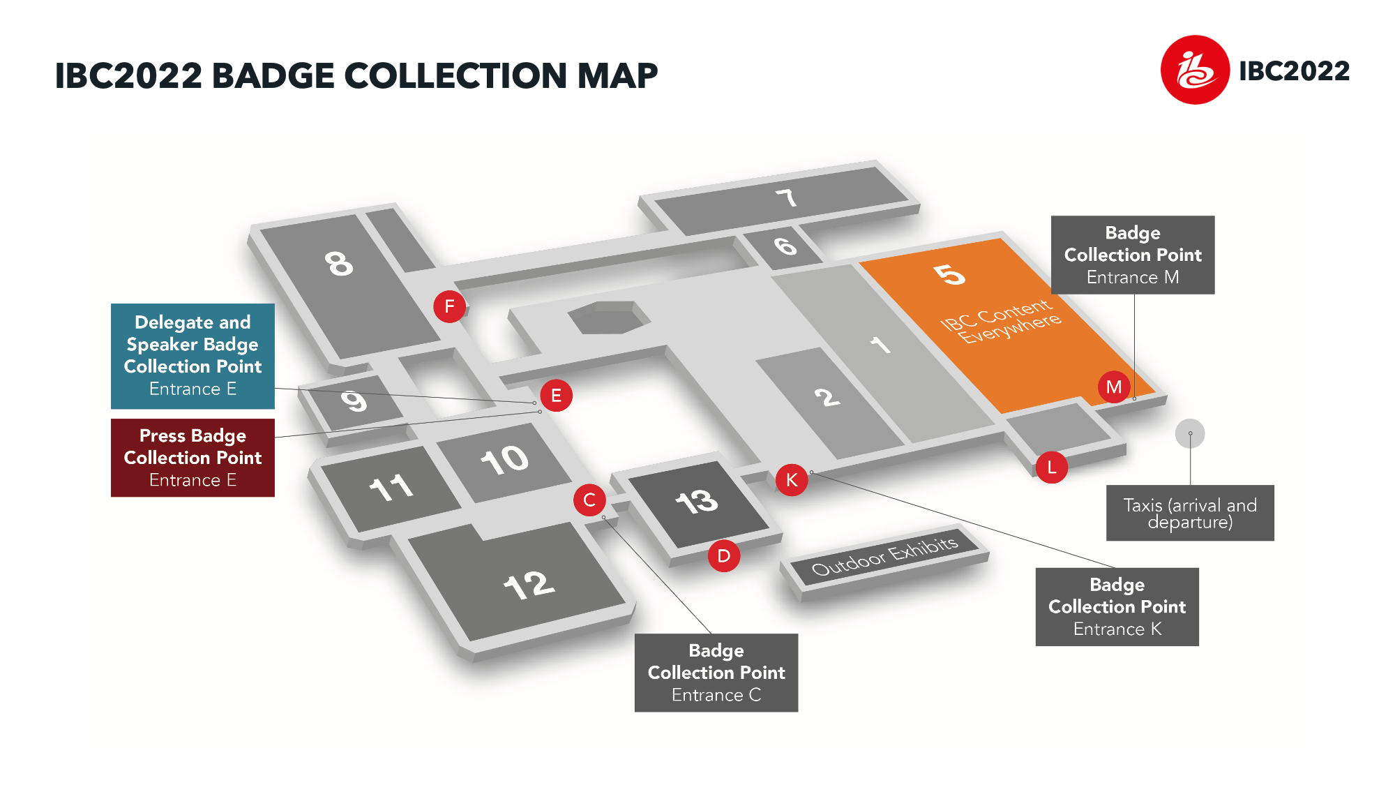 Badge Collection Map
