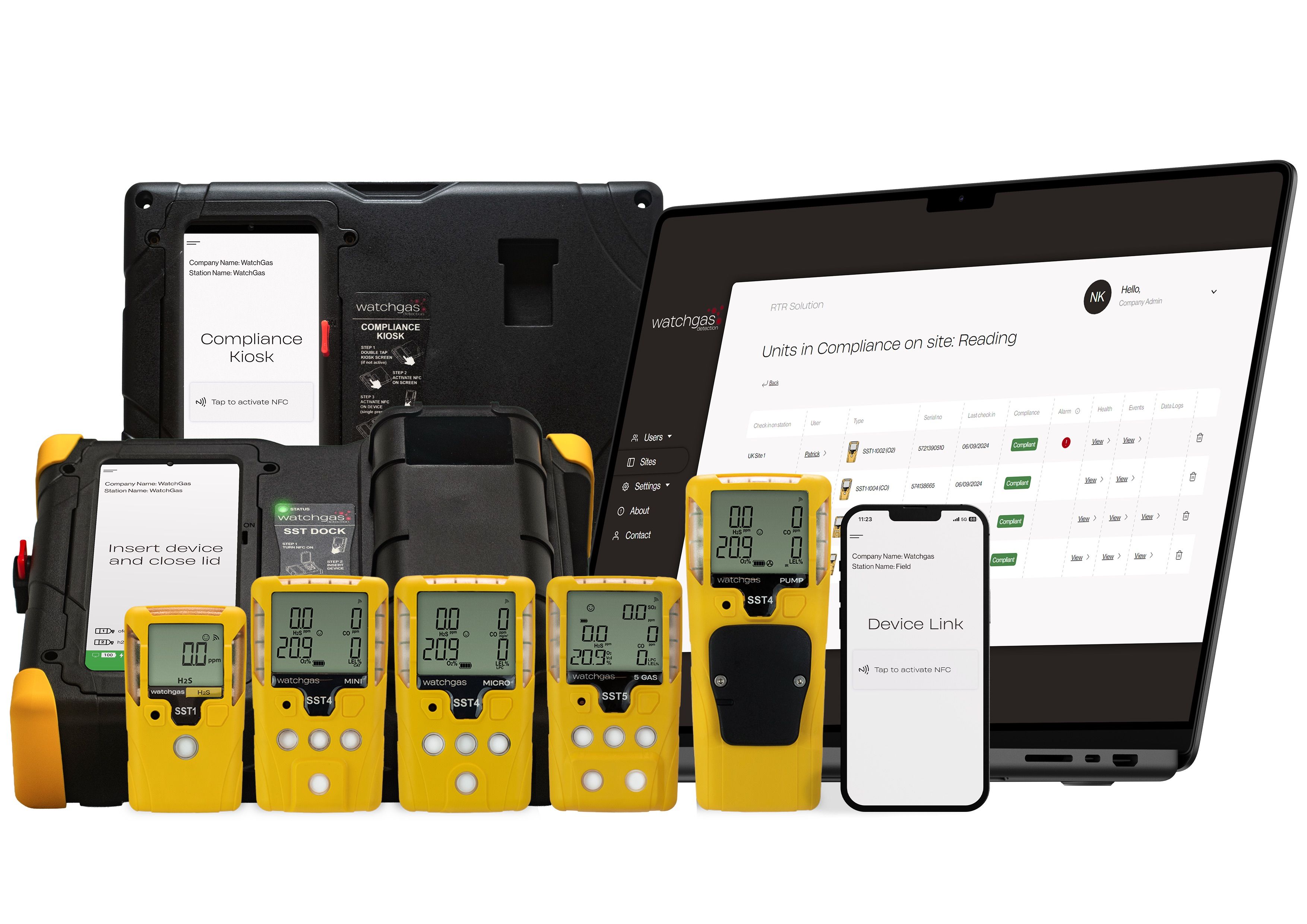 WatchGas SST RTR Web Reporting Software