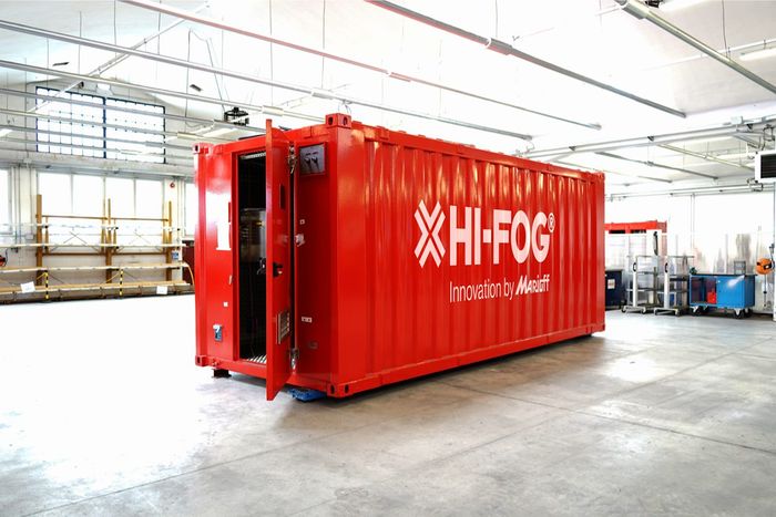 Fire Protection Packaged Solutions Container