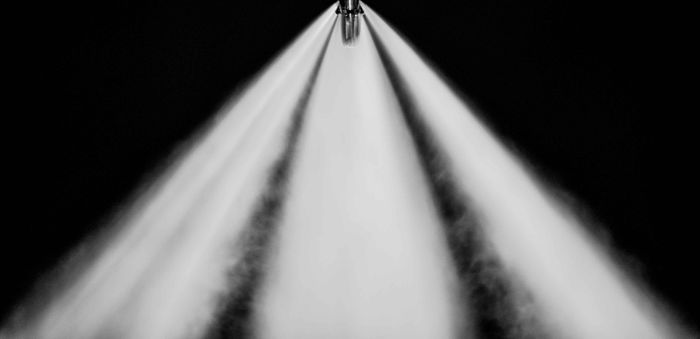 High Pressure Water Mist Discharge