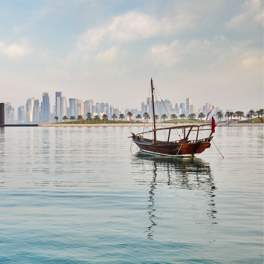 Enjoy a Sunset Dhow Boat Cruise