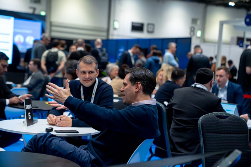 Fintech industry networking event Excel London