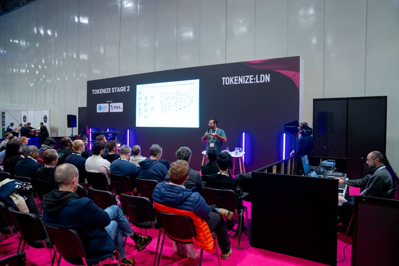 FinTech Connect exhibition hall Excel London