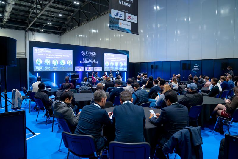 Industry leaders at Excel London fintech