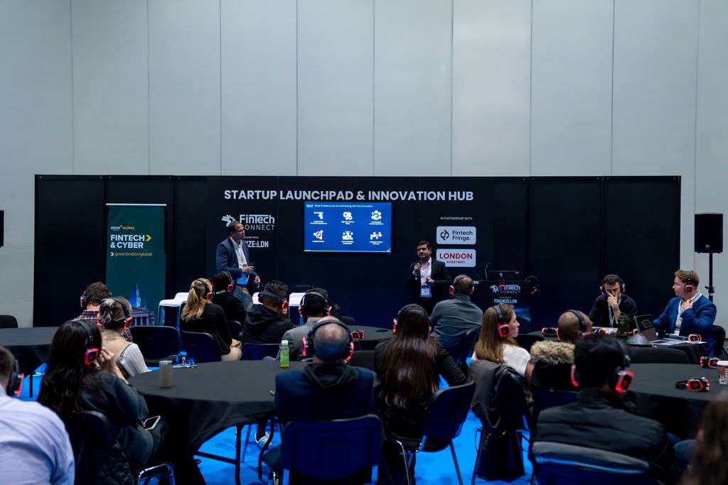 Show floor at FinTech Connect 2025