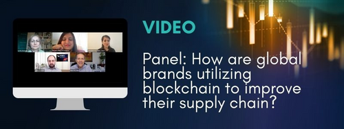 How are global brands utilizing blockchain to improve their supply chain?