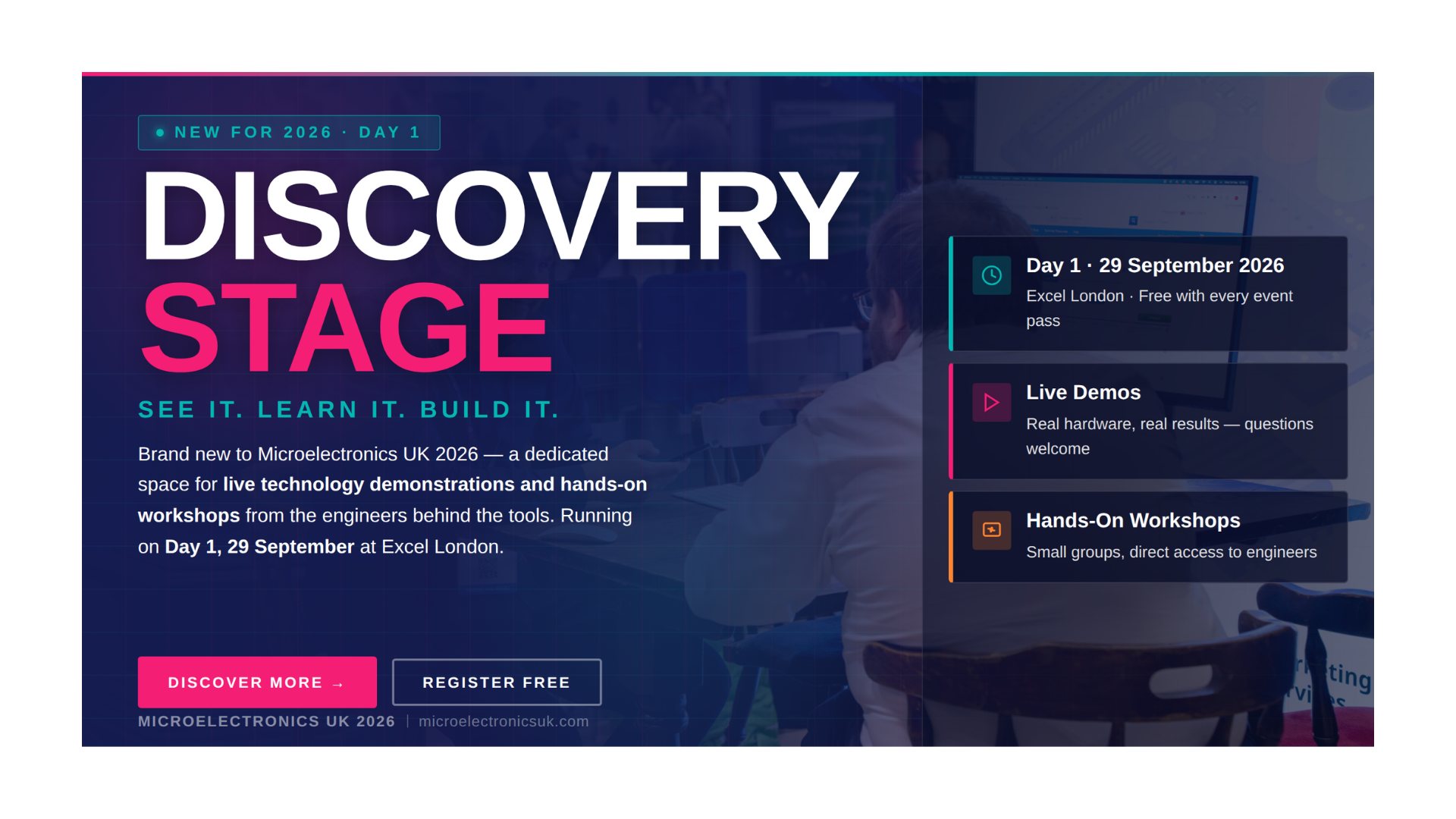 Introducing the Discovery Stage — Where the Show Floor Comes to Life