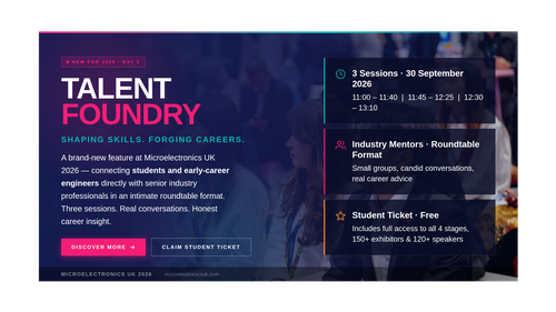 Introducing the Talent Foundry — Where Careers in Microelectronics Begin