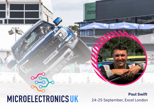 Top Gear Stunt Driver and Guinness World Record Holder Paul Swift to Thrill Visitors at Microelectronics UK 2025