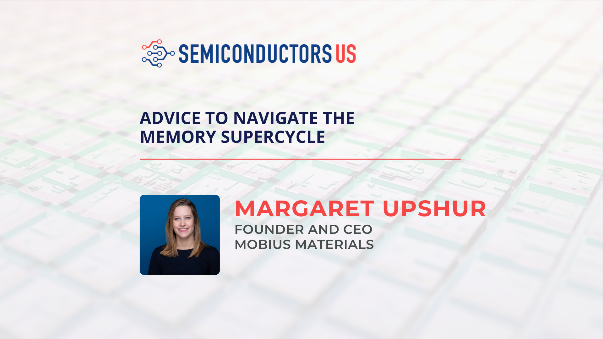 Margaret Upshur, Mobius Materials: Solving problems for supply chain managers