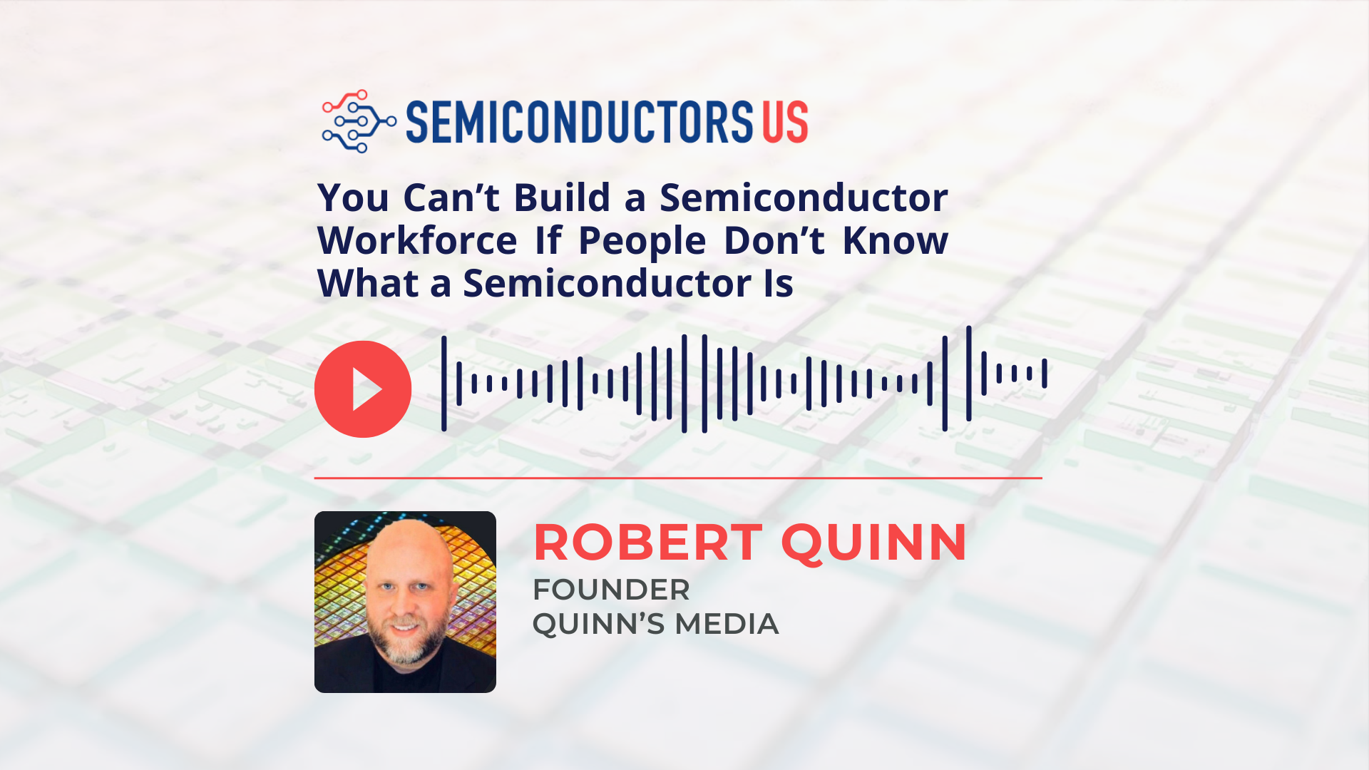 Robert Quinn: On collaboration, robotics, and the view from 30,000 feet