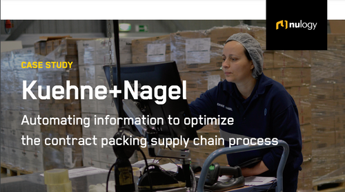 Kuehne+Nagel - Automating information to optimize the contract packing supply chain process