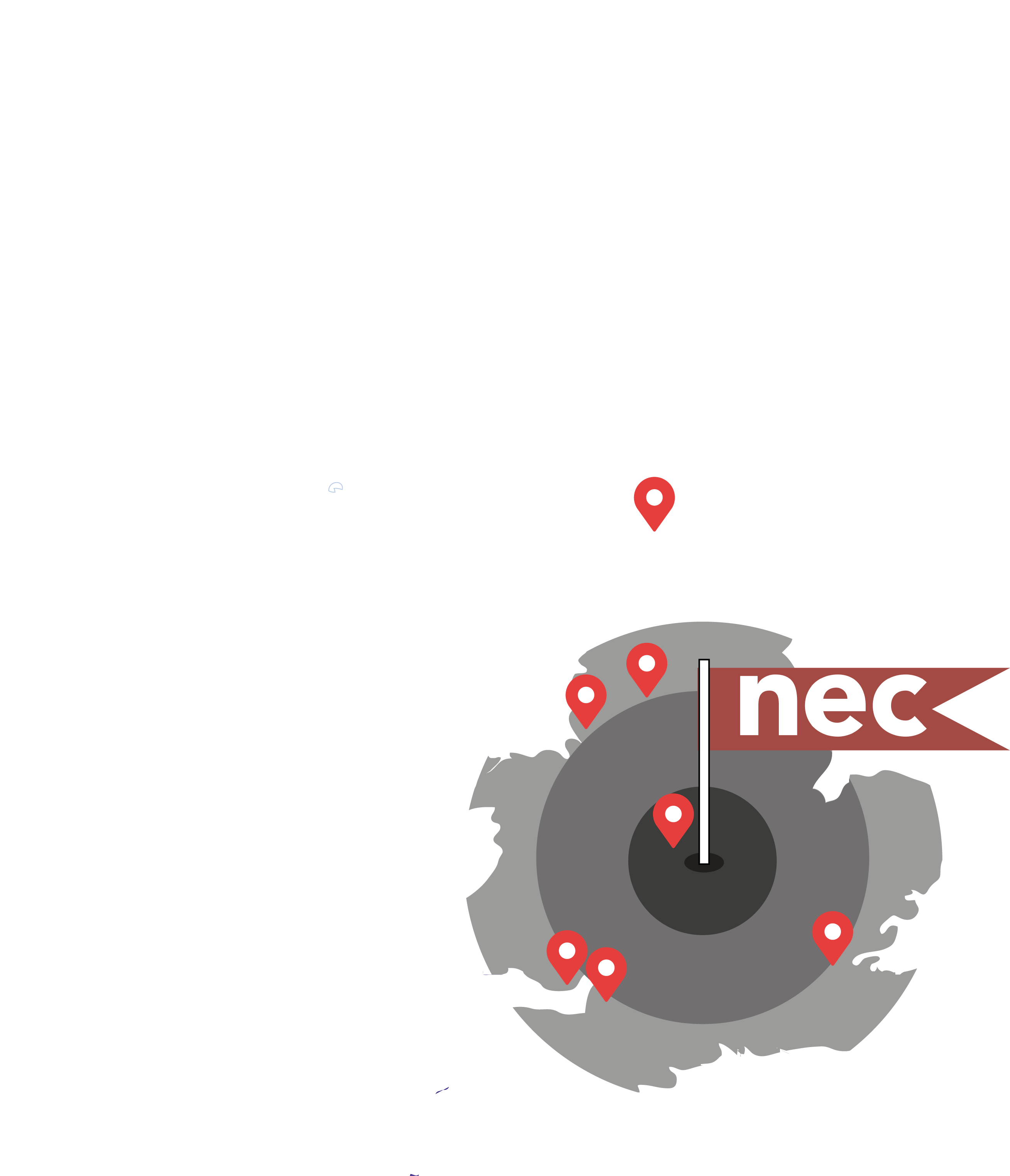 Map Of Uk With NEC
