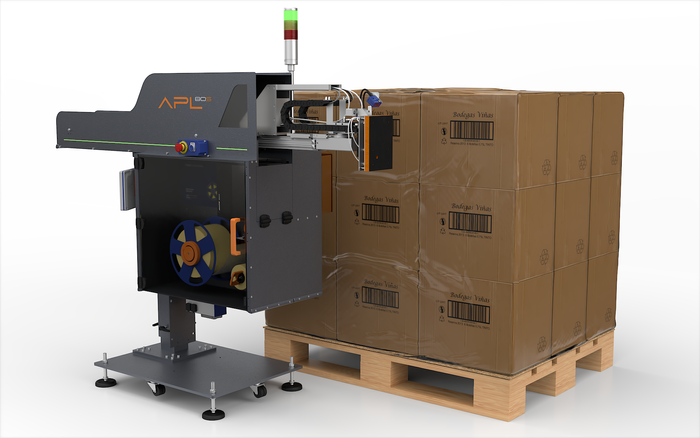APL 80 automatic pallet labeller