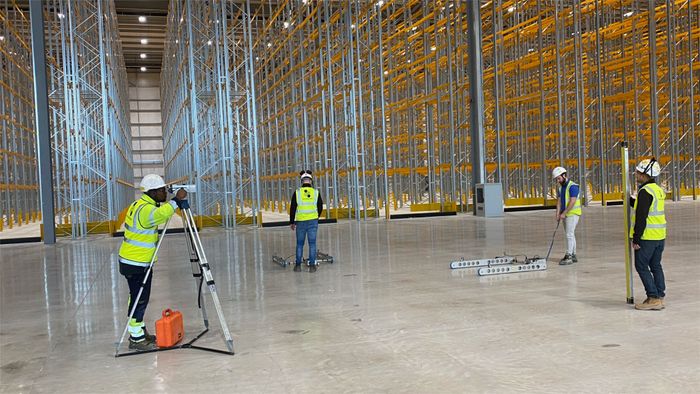 Floor Flatness Surveying and Testing