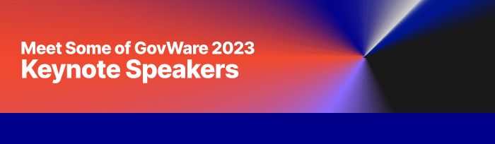 Image saying meet some of GovWare 2023 keynote speakers
