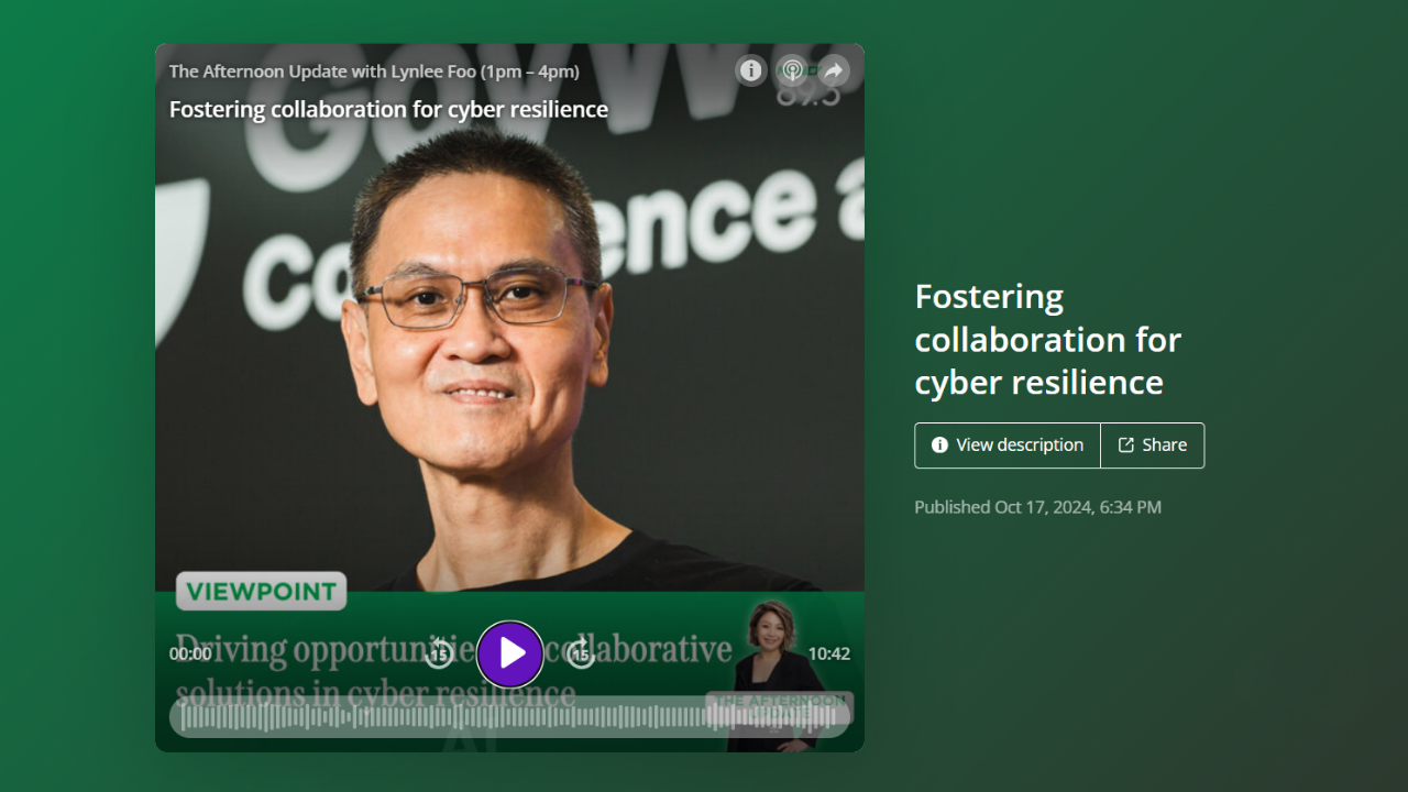 MoneyFM: Ian Monteiro Discusses Cyber Resilience