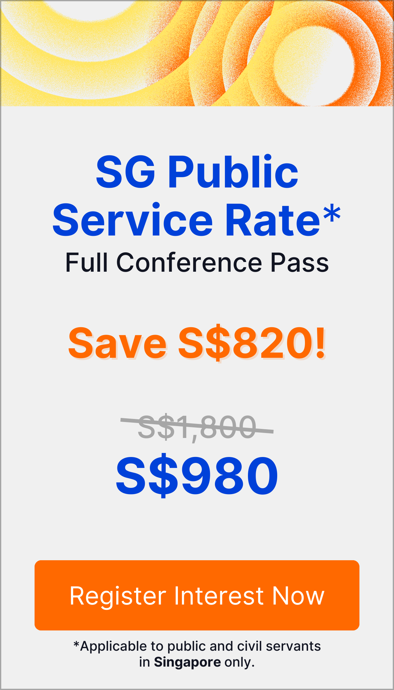 SG Public Service Rate