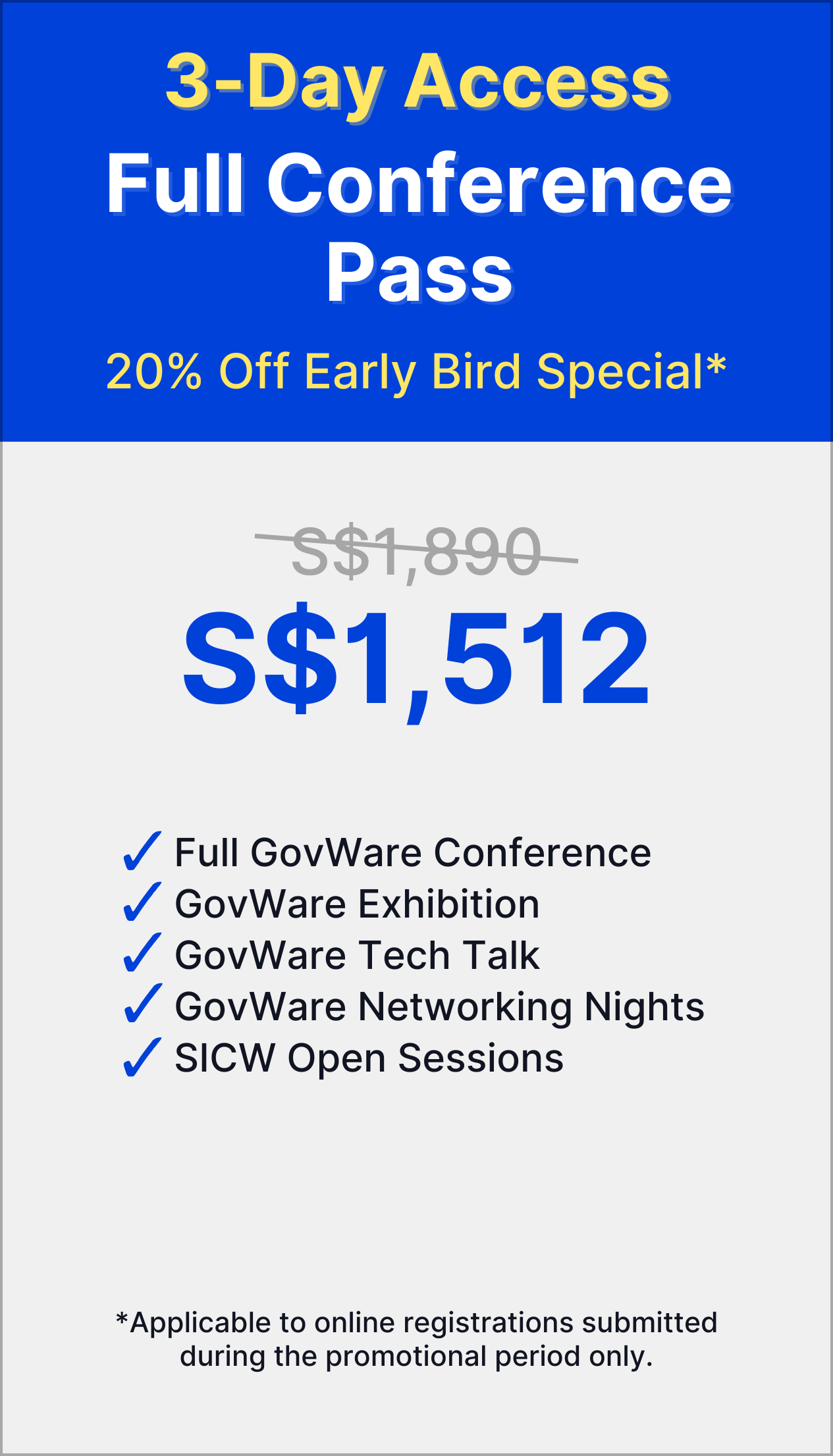 Conference Pass - Standard Rate