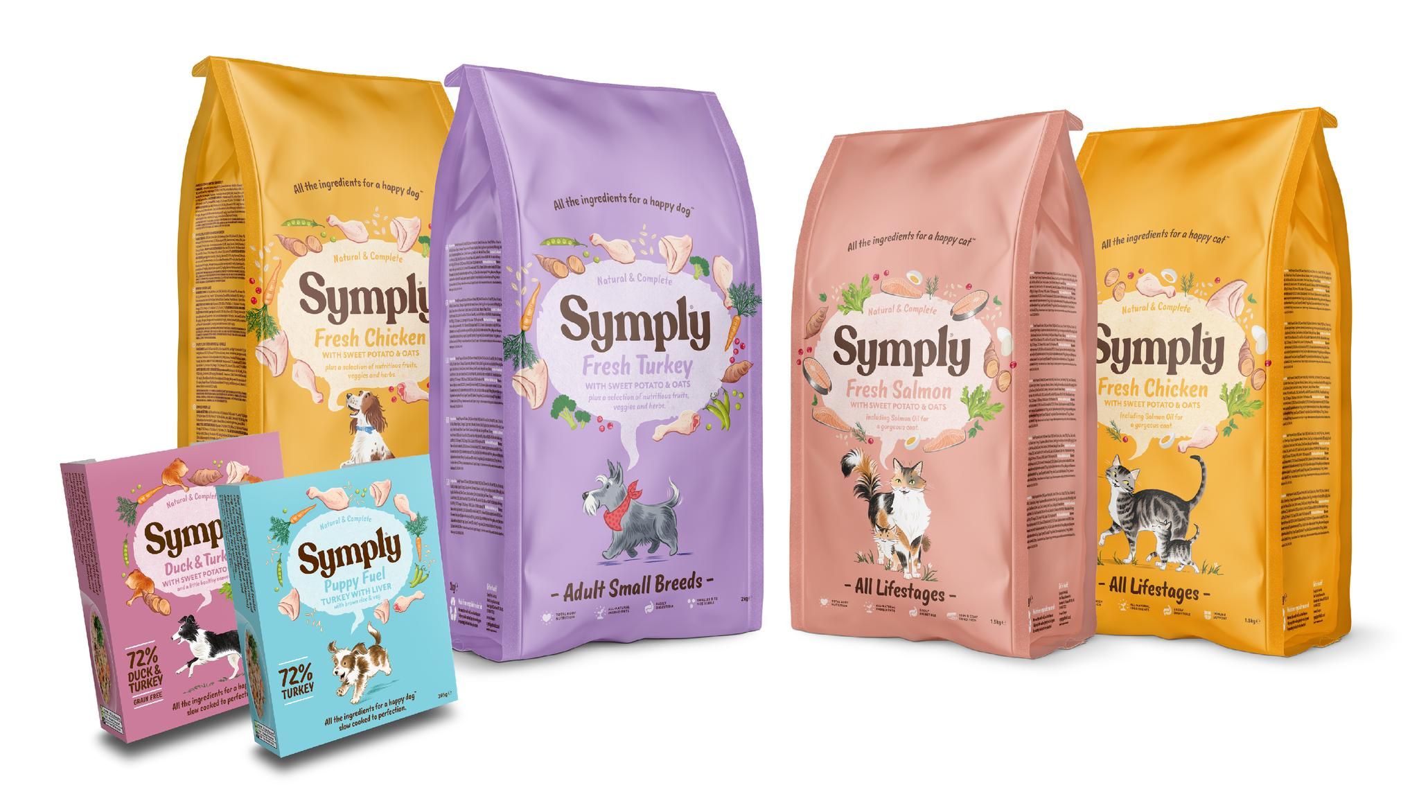 symply dog food pets at home