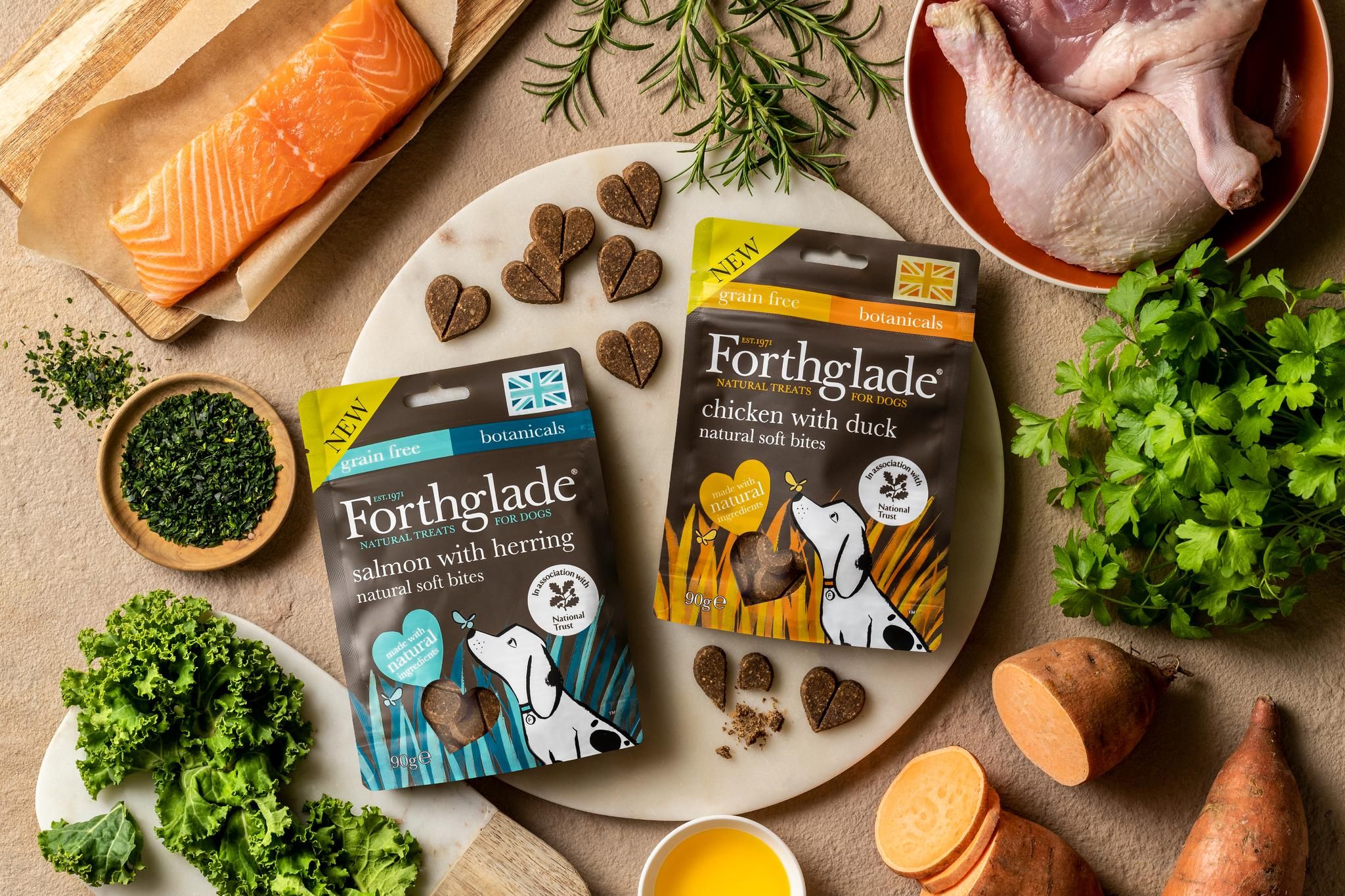 Forthglade Launch New Treats - Soft Bites, in Association with National Trust