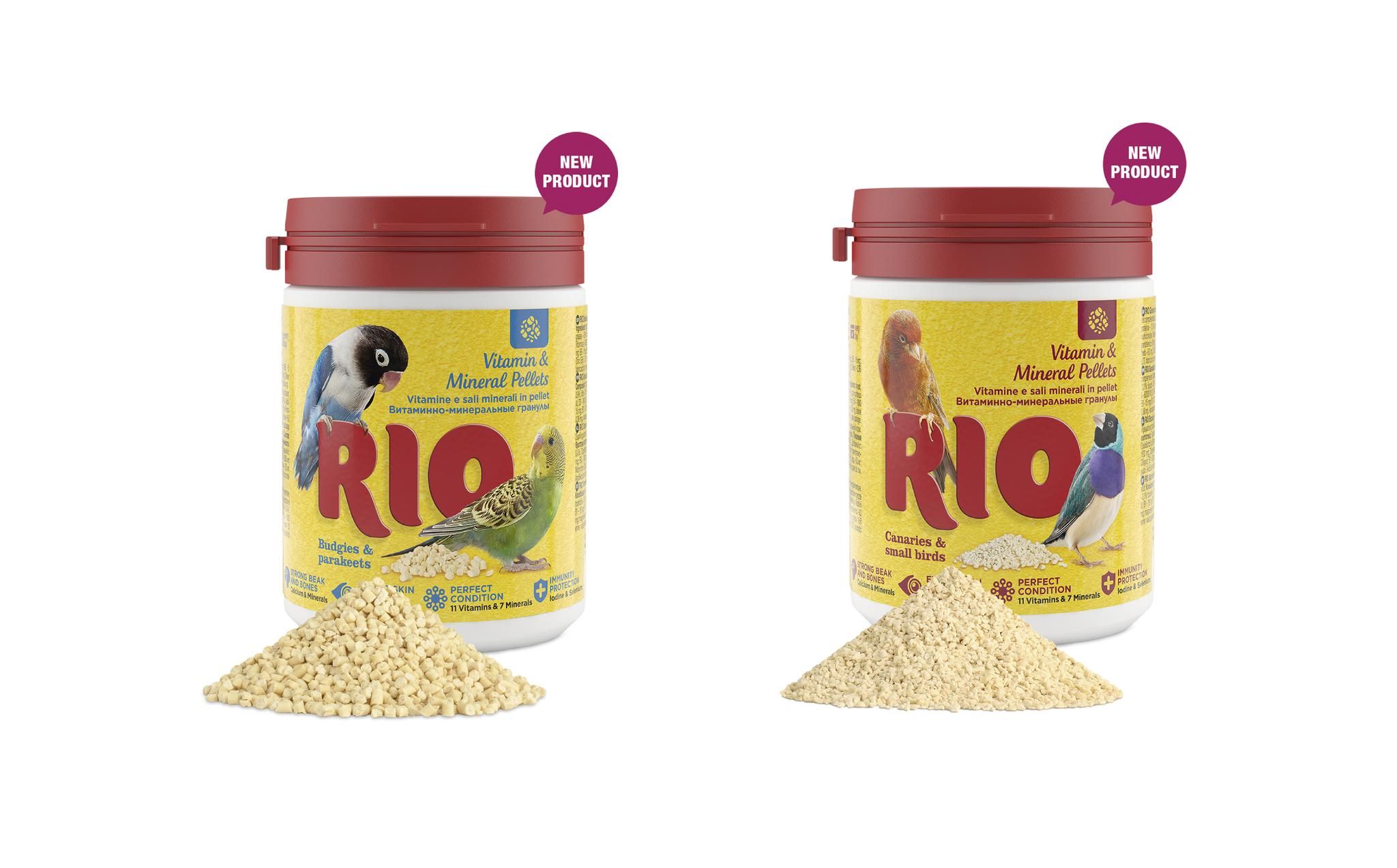 New from RIO: Vitamin & Mineral Pellets