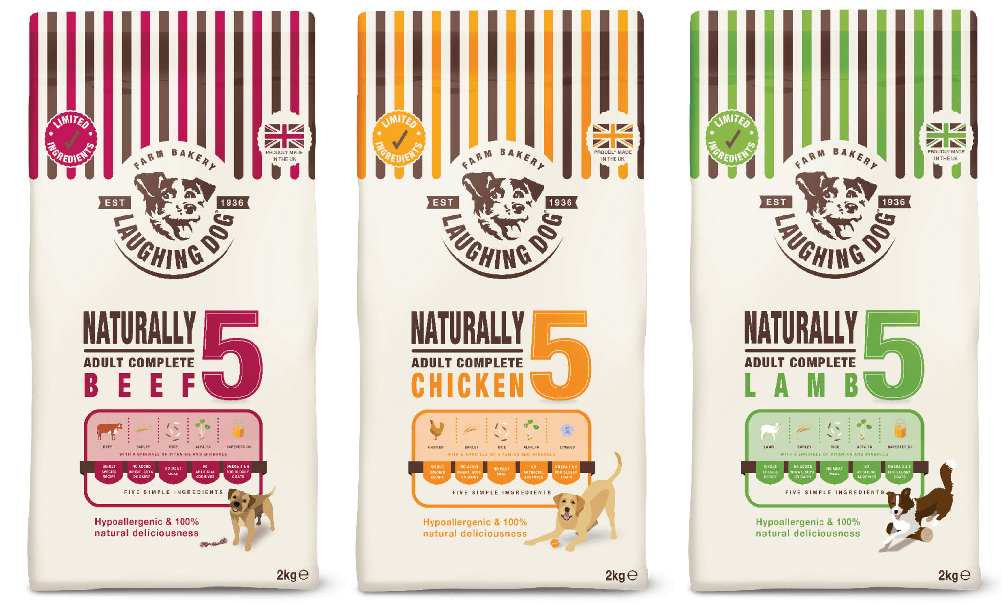 Laughing Dog Launches Limited Ingredient Recipe Completes