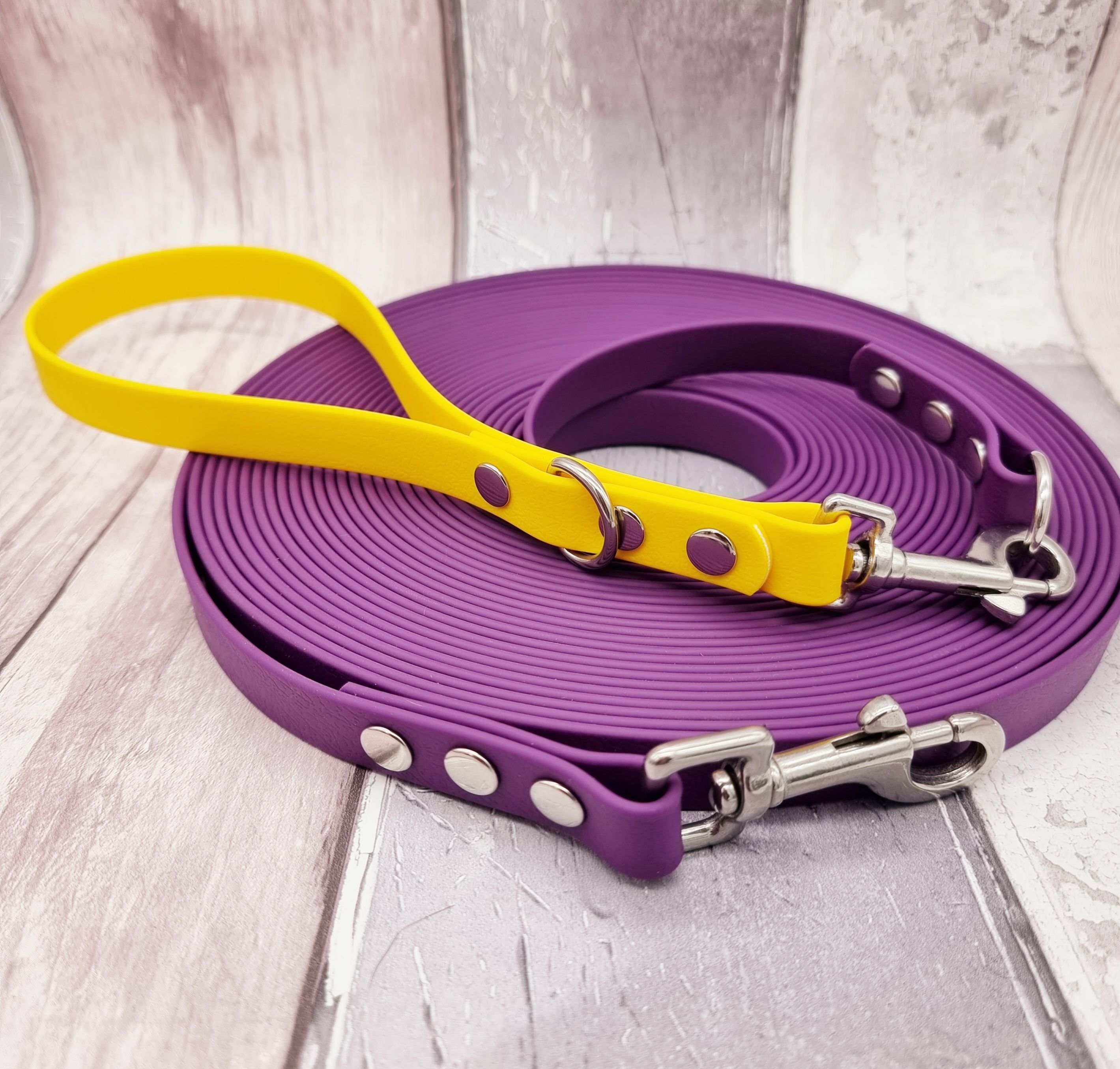 Trinkety Paws - Waterproof Dog Long Line with detachable Handle