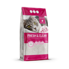 Fresh & Clean Clumping Cat Litter - Baby Powder 10 Lt