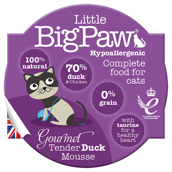 Little BigPaw Gourmet Mousse For Cats 85g