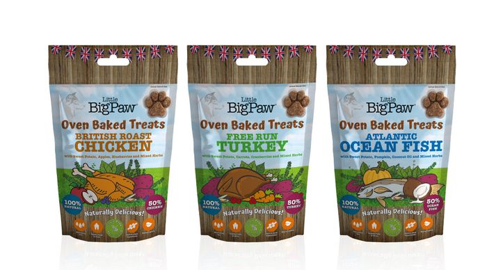 Little BigPaw Oven Baked Treats for Dogs 130g