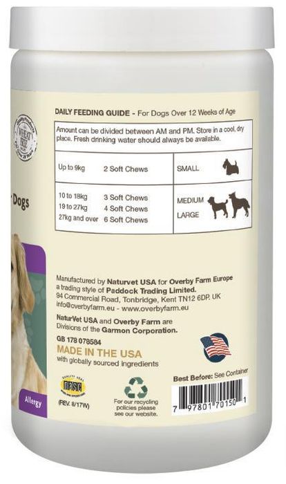 Overby Farm Allergy Aid Soft Chew for Dogs