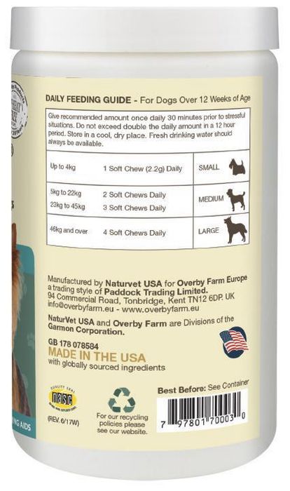 Overby Farm Quiet Moments Soft Chews for Dogs