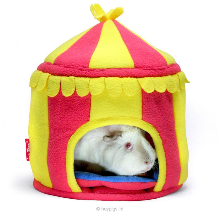HayPigs!® Circus Hidey Hut™ - Fleece Hidey Hut