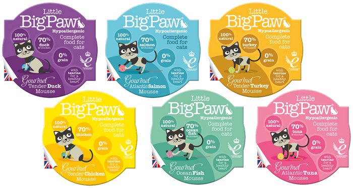 NEW Little BigPaw Gourmet Poultry/Seafood Mousse Selection