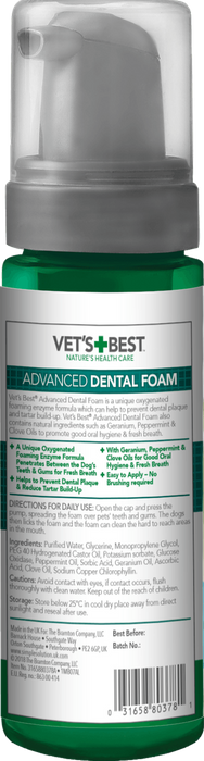 Vets Best Advanced Dental Foam