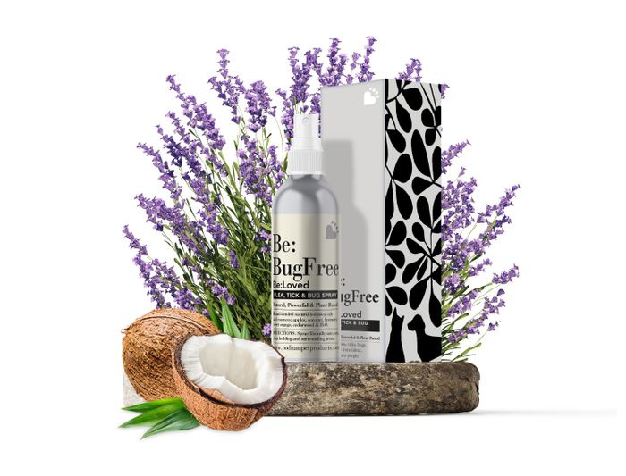 Be:Gone - Natural DEET-Free Bug Deterrent Pet Spray