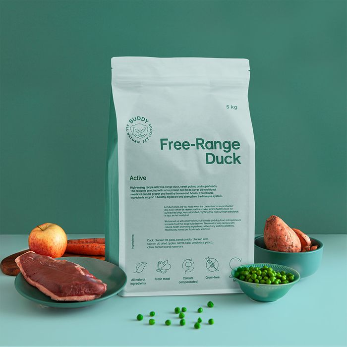 Buddy Pet Foods Free Range Duck 2/5/12kg